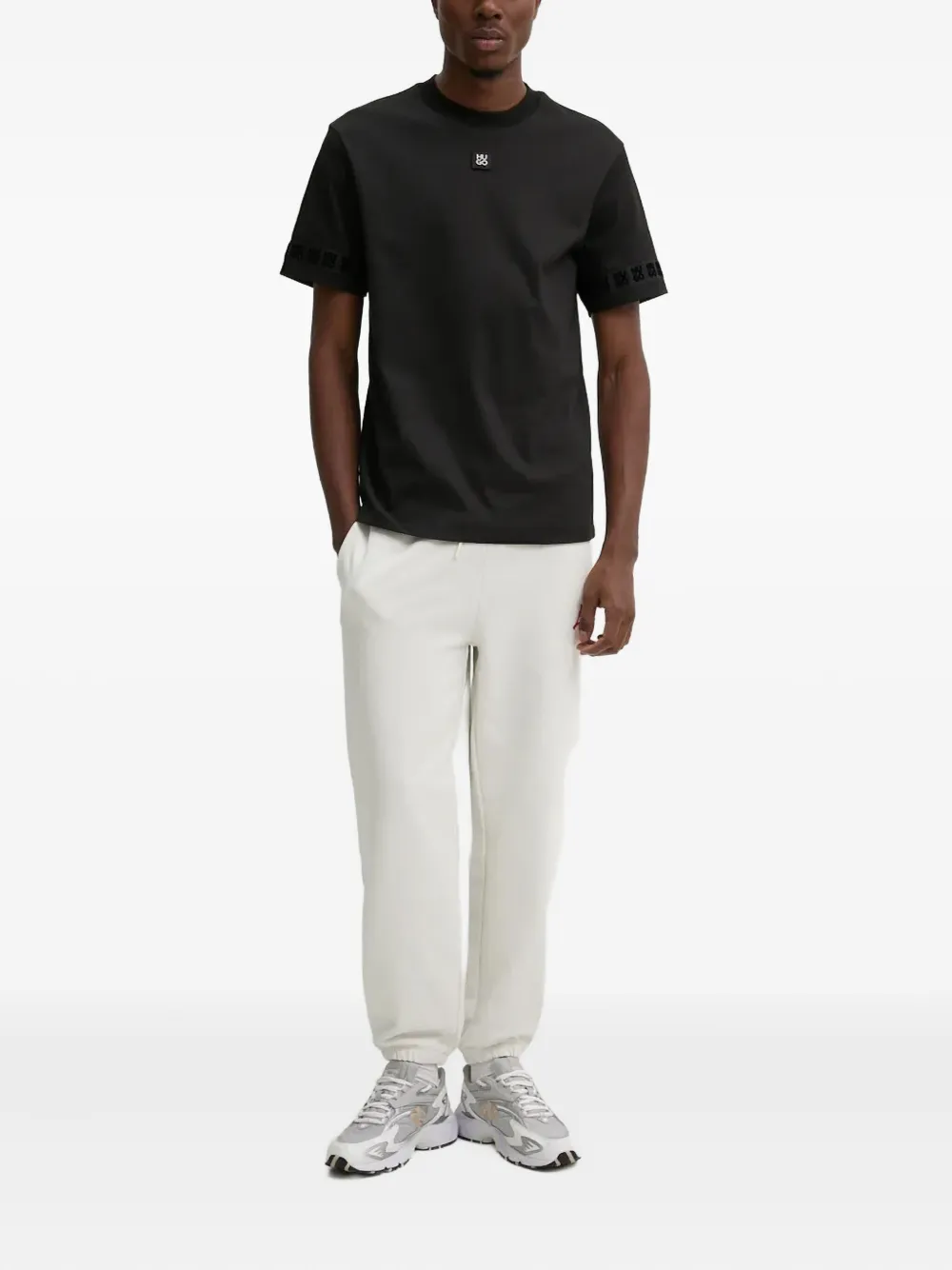 HUGO drawstring logo track pants | Sweatpants | Image 2