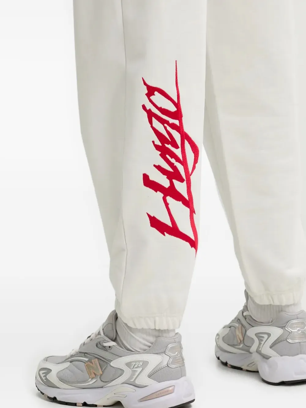 Hugo Boss Drawstring Logo Track Pants In White