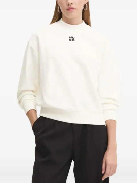 HUGO embroidery logo sweatshirt