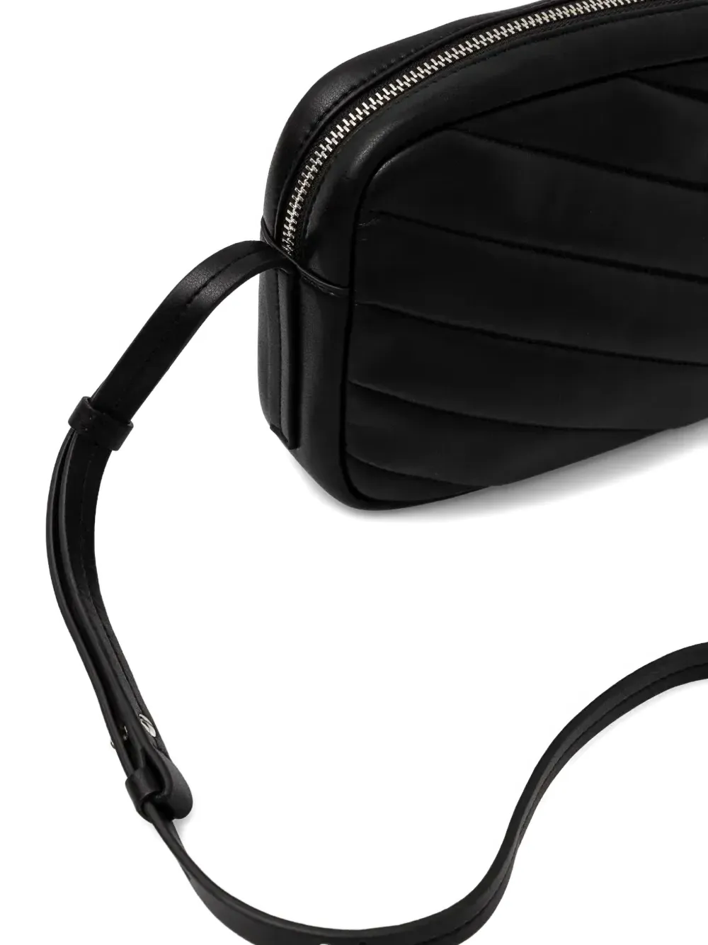 HUGO Gewatteerde crossbodytas Zwart
