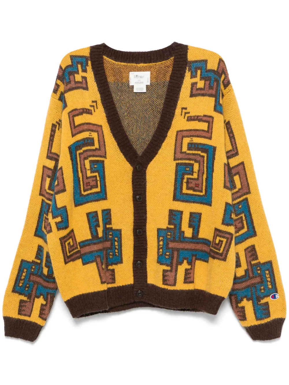 Champion x Angelo Baque Cusco Cardigan Yellow FARFETCH