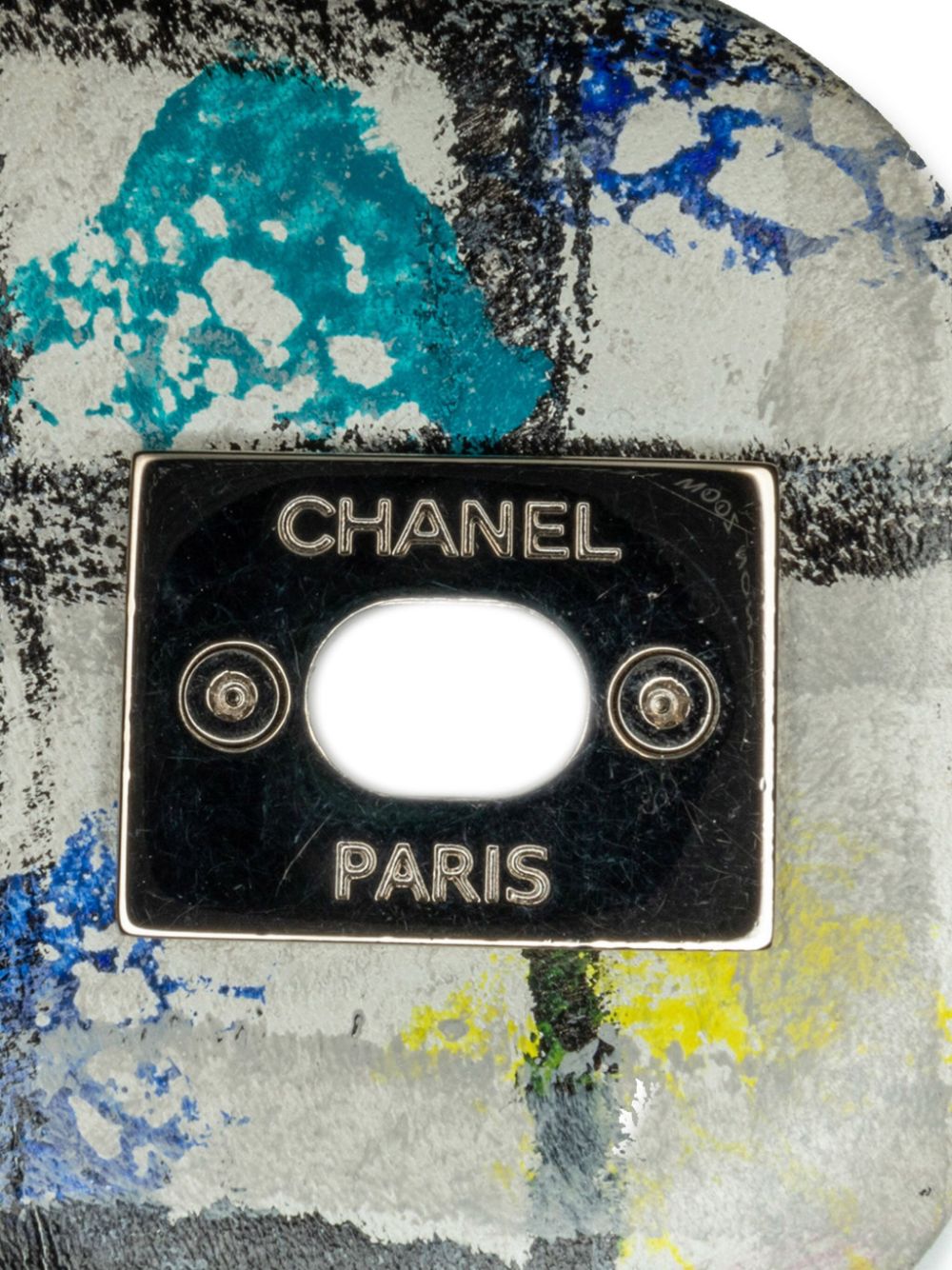 Affordable HOT SALE CHANEL 2014 Medium Calfskin Hand Painted Graffiti Flap crossbody bag Women