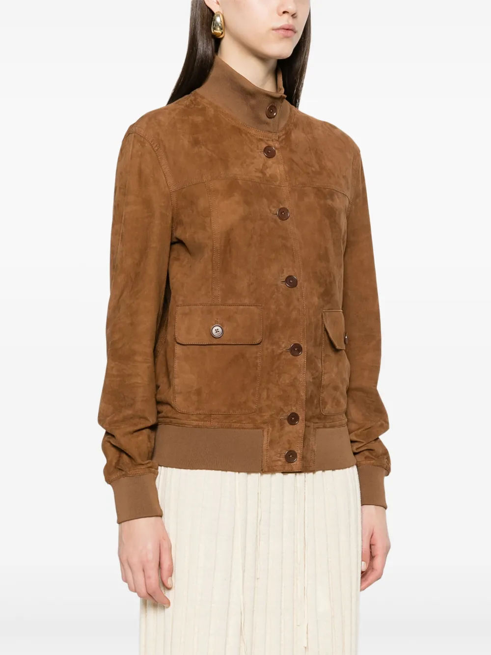 P.a.r.o.s.h Monet Jacket In Brown