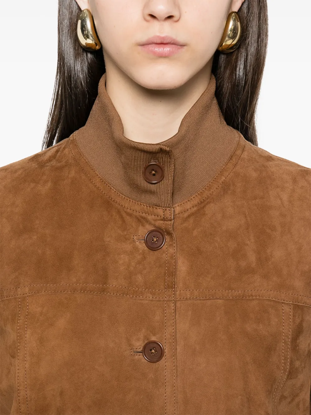 P.a.r.o.s.h Monet Jacket In Brown