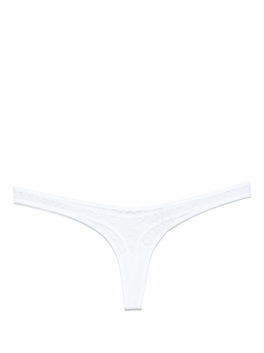 Maison Close String met print Wit