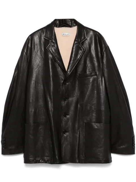 Bally blazer en cuir