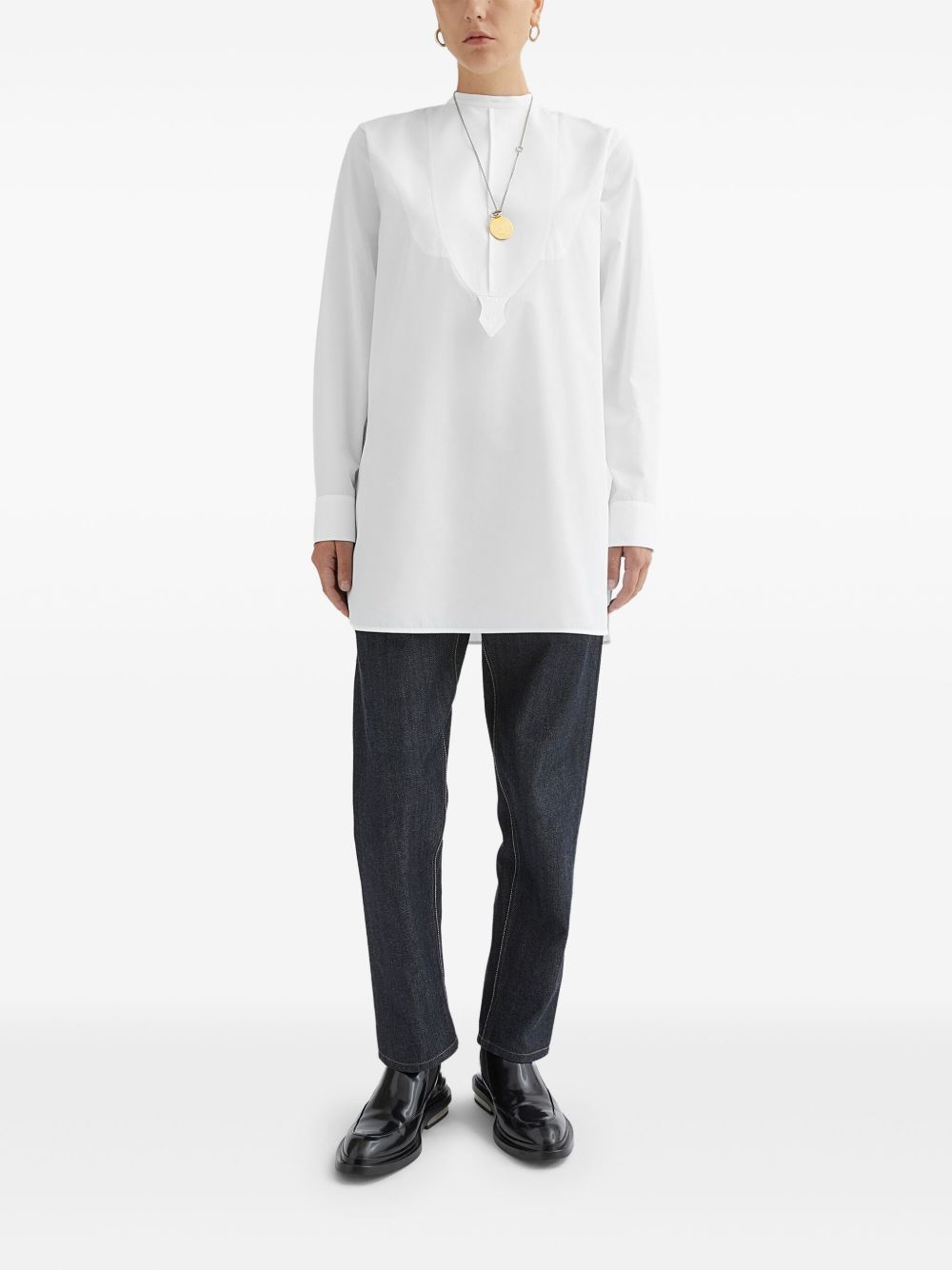 Jil Sander Saturday blouse - Wit