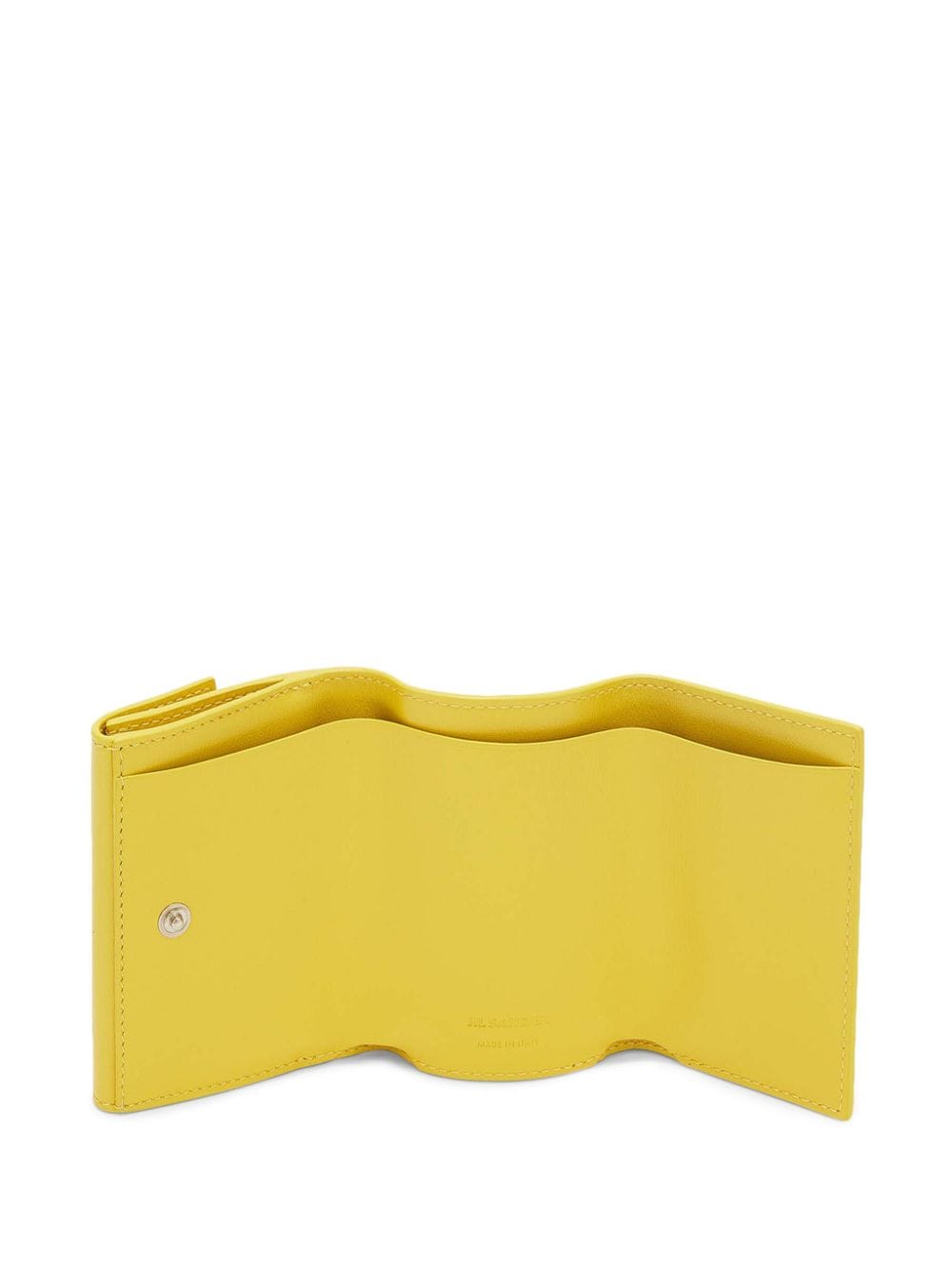 Jil Sander mini wallet - Geel