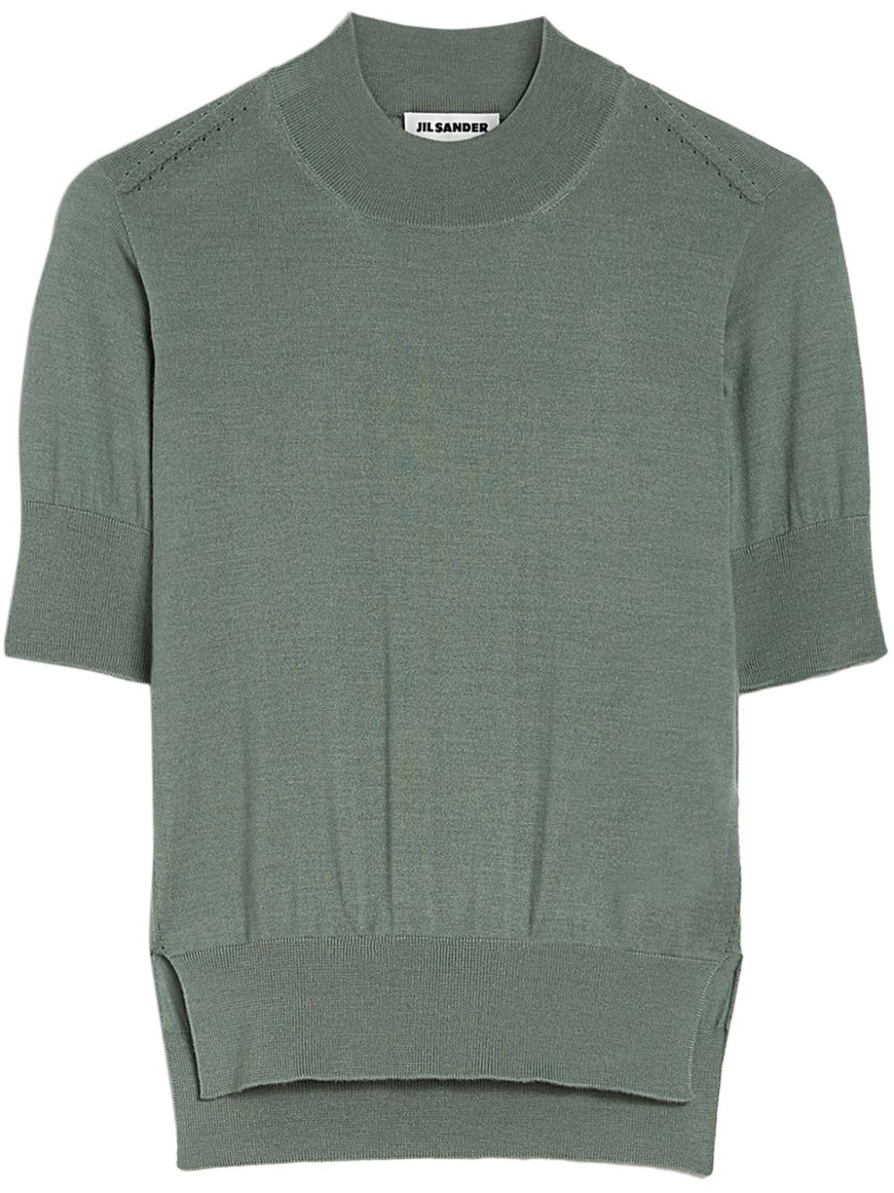 Jil Sander Gebreide top Groen