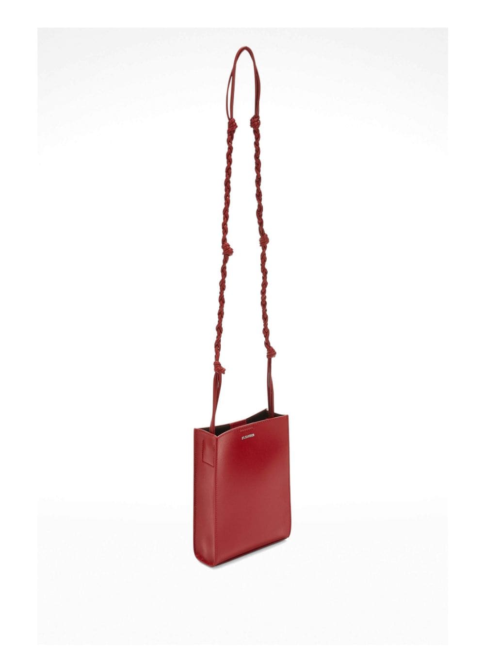 Shop Jil Sander Small Tangle Shoulder Bag In Rot