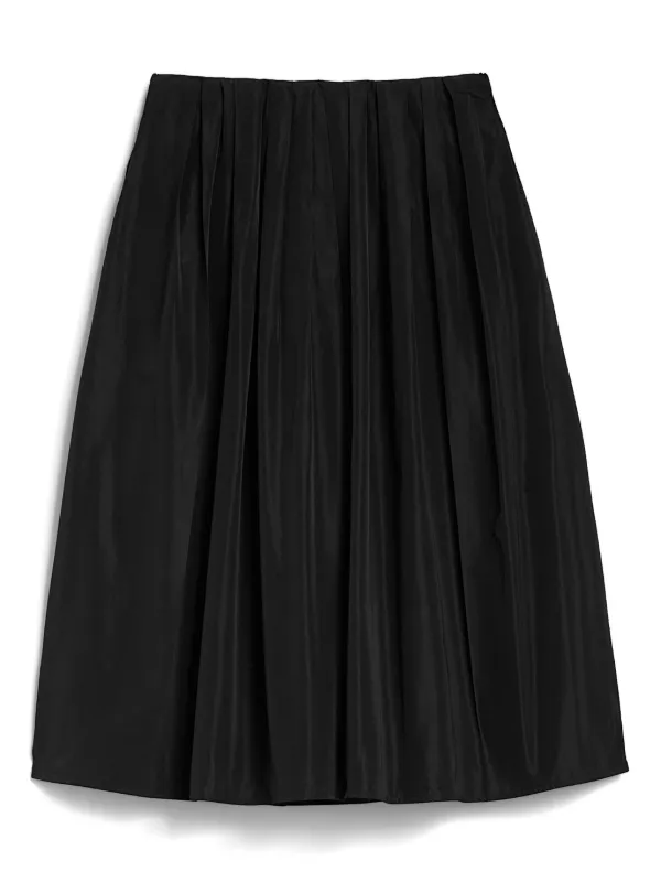 Jil Sander プリーツ スカート | ブラック | FARFETCH JP