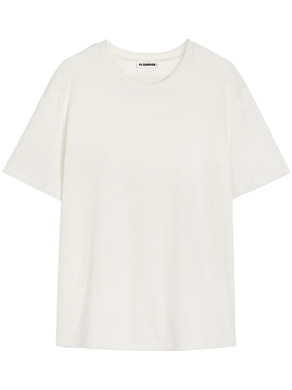 Jil Sander T-shirt met ronde hals Wit