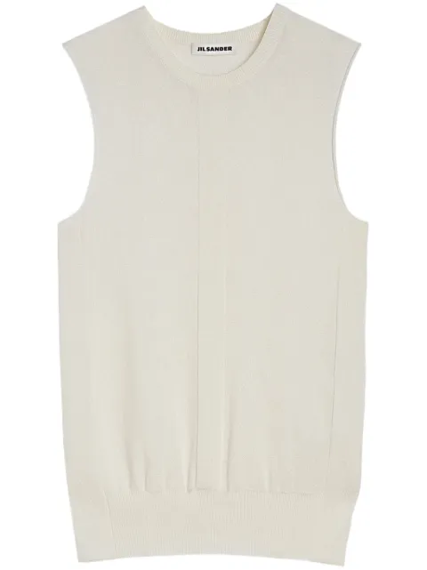 Jil Sander knitted vest