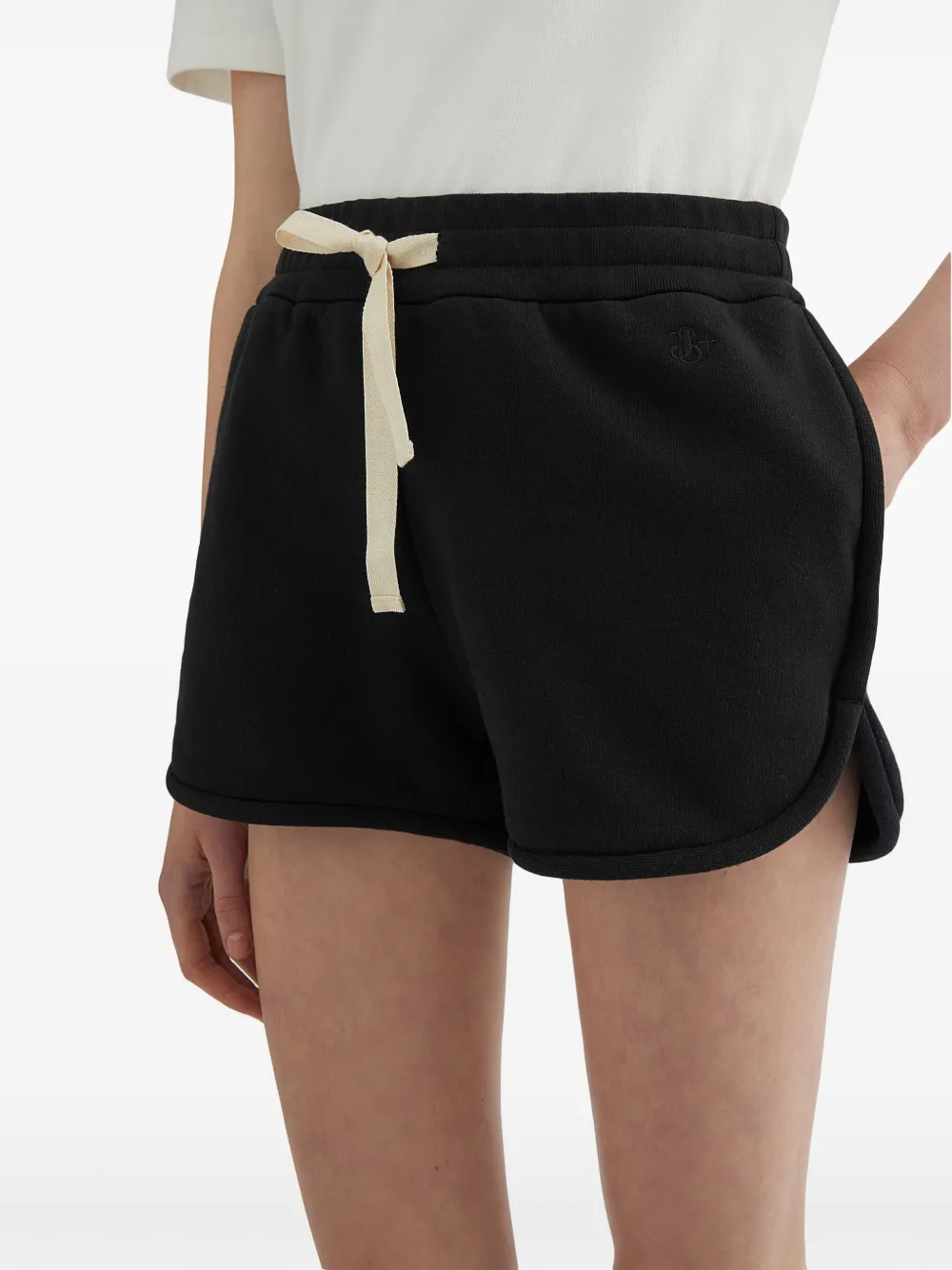 Jil Sander Katoenen shorts Zwart