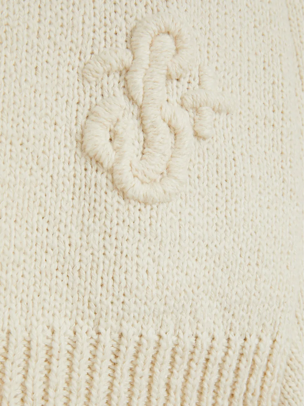 Jil Sander Vest met rits Beige