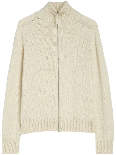 Jil Sander zipped cardigan