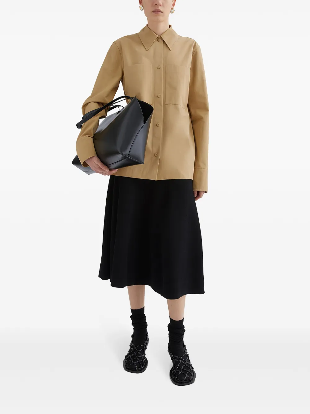 Jil Sander Blouse - Bruin