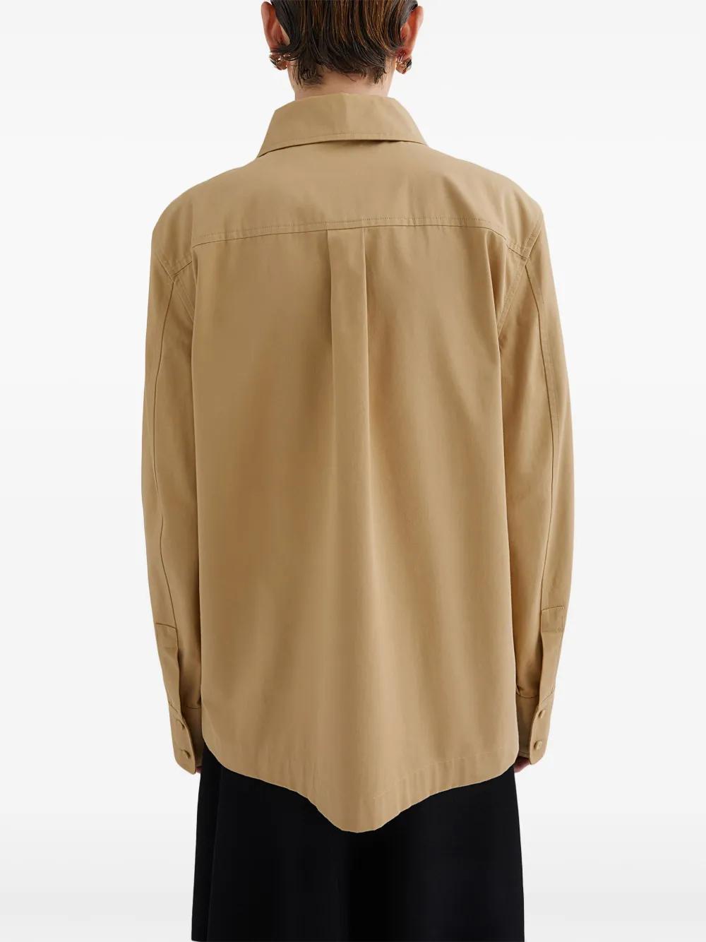 Jil Sander Blouse Bruin