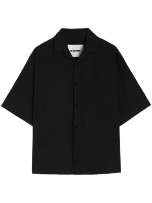 Jil Sander ショートスリーブ シャツ | ブラック | FARFETCH JP