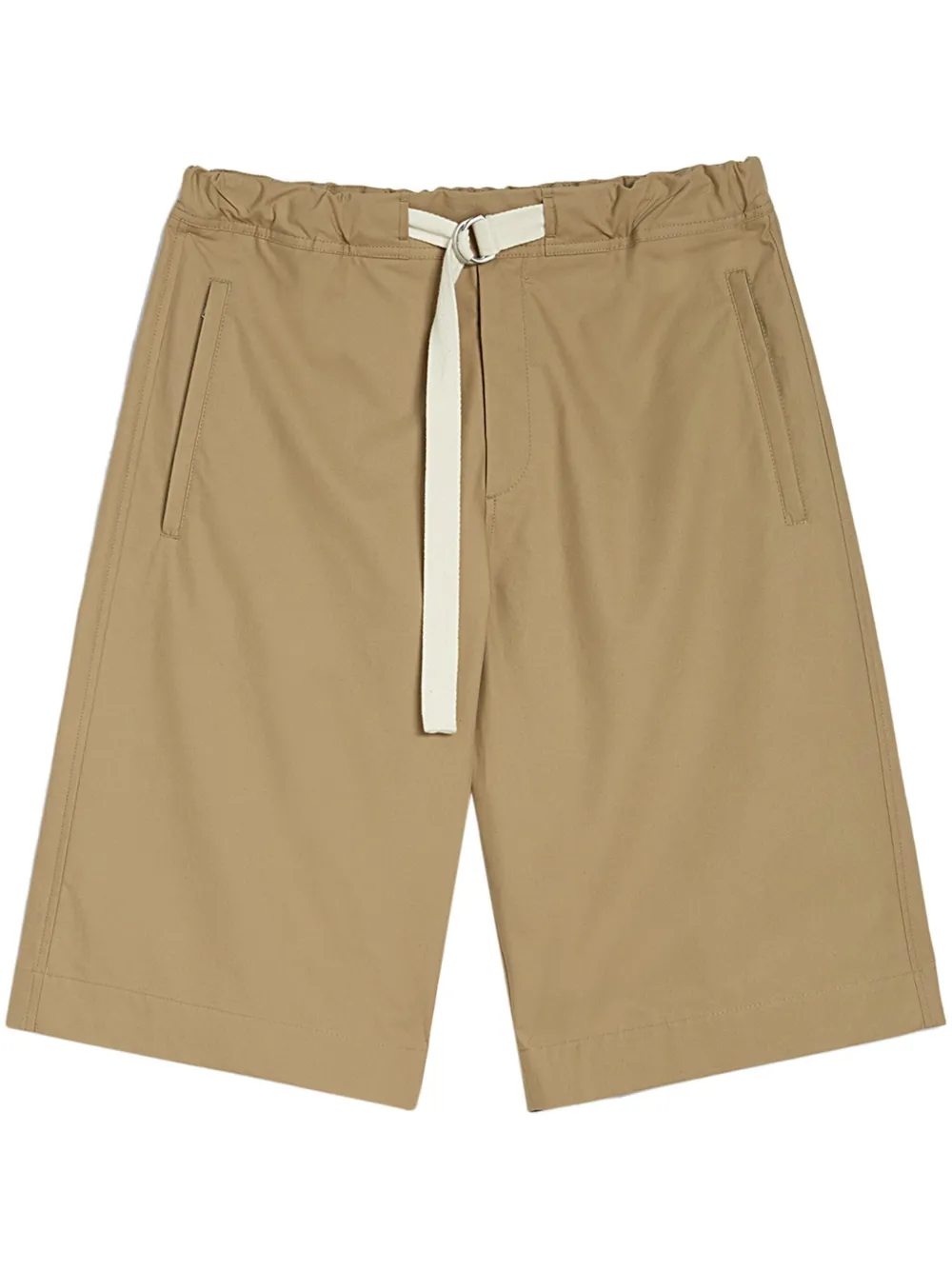 Jil Sander Katoenen shorts Beige