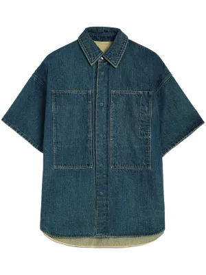 Jil Sander ロングスリーブ デニムシャツ | ブルー | FARFETCH JP