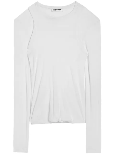 Jil Sander T-Shirt mit Rundhalsausschnitt