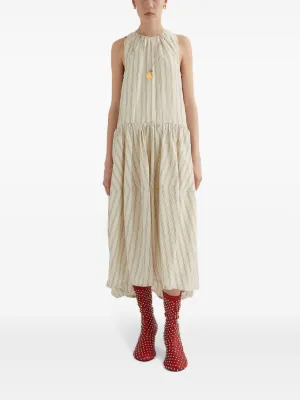 【JIL SANDER】DRESS J02CT0233 col.836 ★関税送料込み★ Belted midi shirt dress | Jil Sander | OTTODISANPIETRO