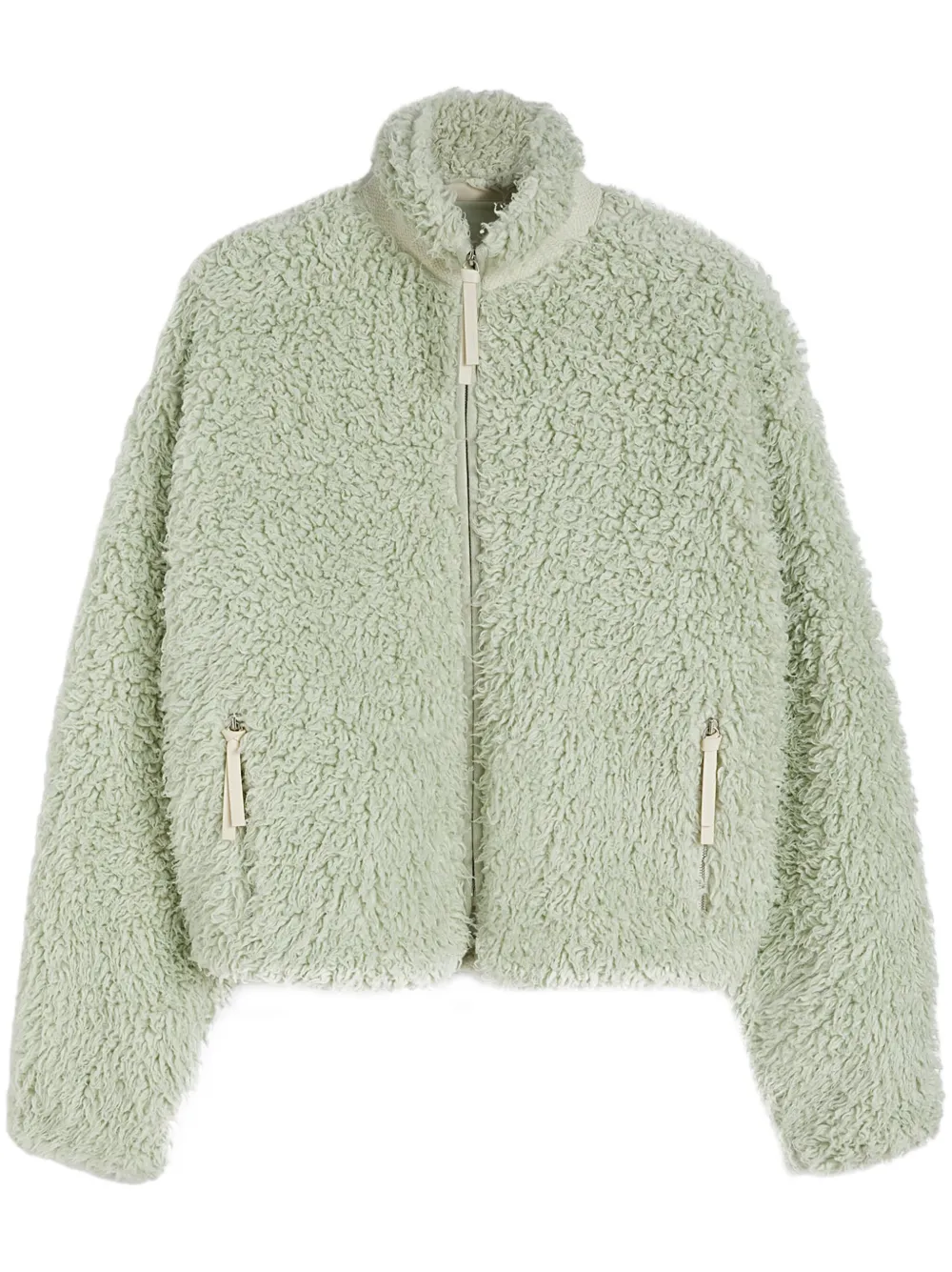 Jil Sander Jack met rits Groen