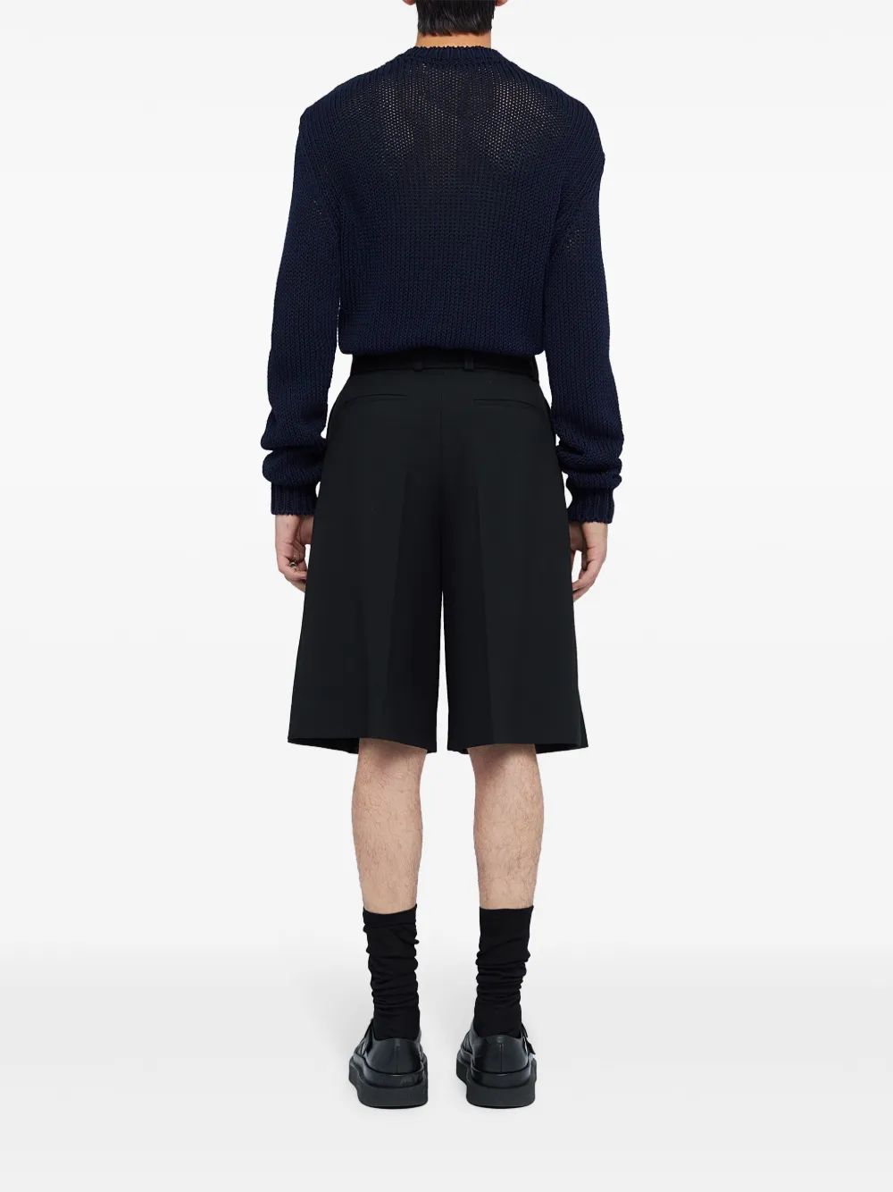 Jil Sander Trui met ronde hals Blauw