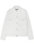 Jil Sander button-fastening denim jacket - White