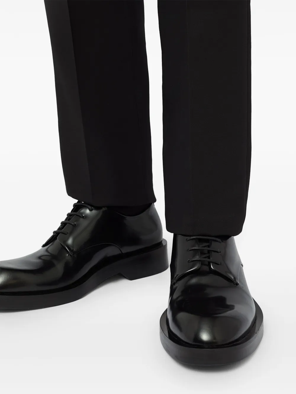 Jil Sander leather lace-up shoes