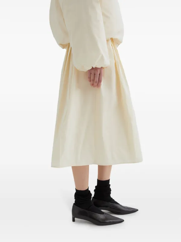 Jil Sander プリーツ スカート | ニュートラル | FARFETCH JP Jil Sander プリーツ スカート | ニュートラル | FARFETCH JP