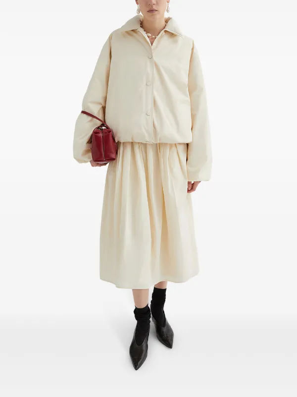 Jil Sander プリーツ スカート | ニュートラル | FARFETCH JP