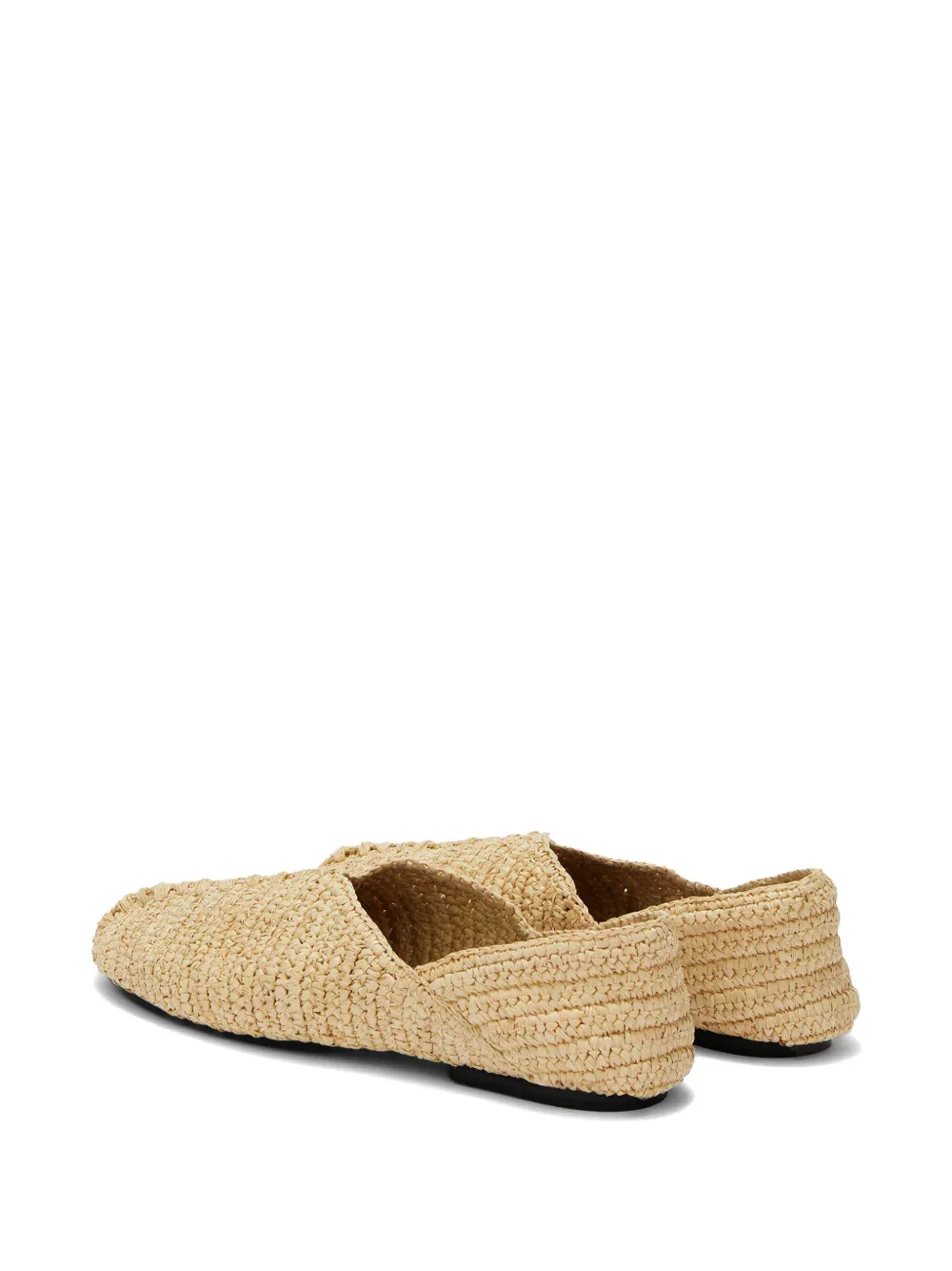 Jil Sander interwoven slippers Neutrals