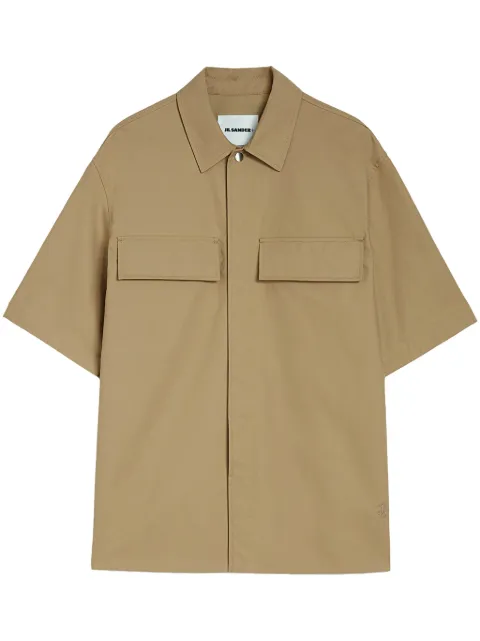 Jil Sander flap-pocket shirt