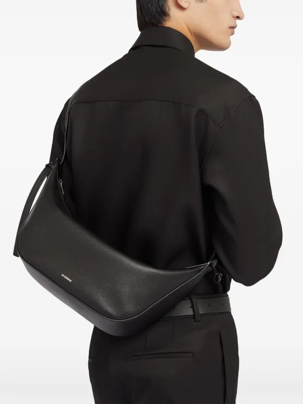 Jil Sander ノットディテール ショルダーバッグ | ブラック