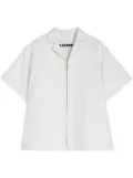 Jil Sander denim shirt jacket - White