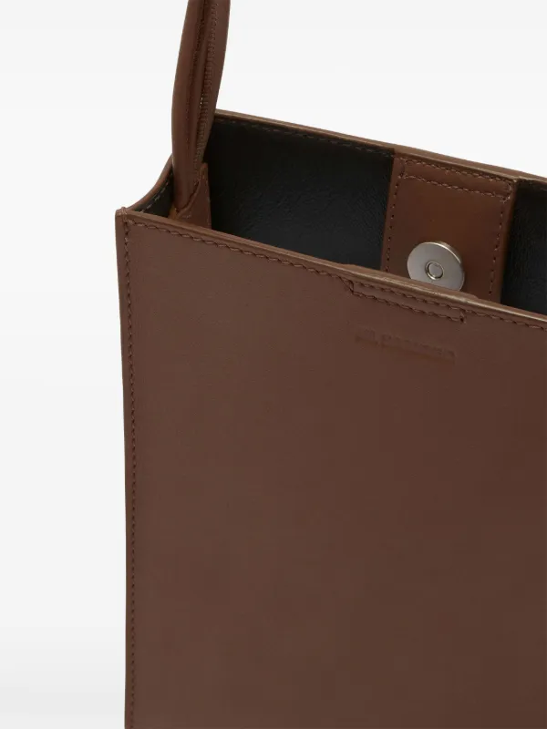 Jil Sander Borsa a Spalla Tangle Piccola | Marrone | FARFETCH IT