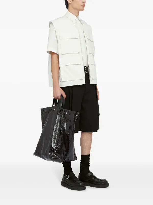 Jil Sander 2Way ハンドバッグ M | ブラック | FARFETCH JP