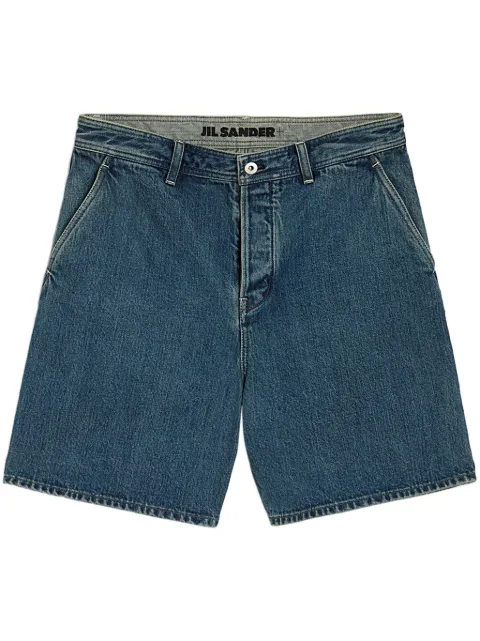 Jil Sander straight-leg denim shorts 