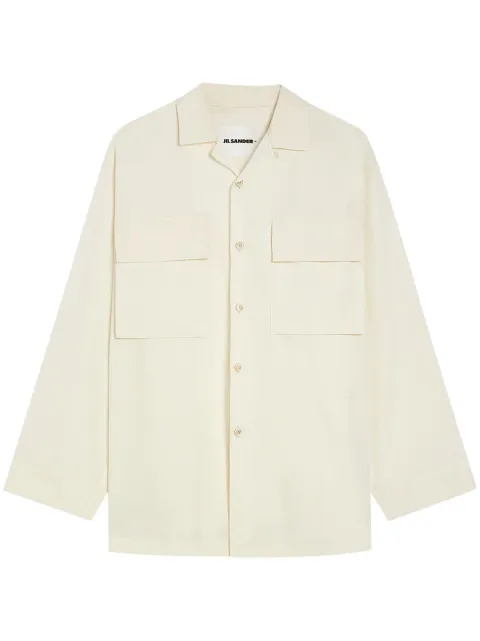 Jil Sander flap-pocket shirt