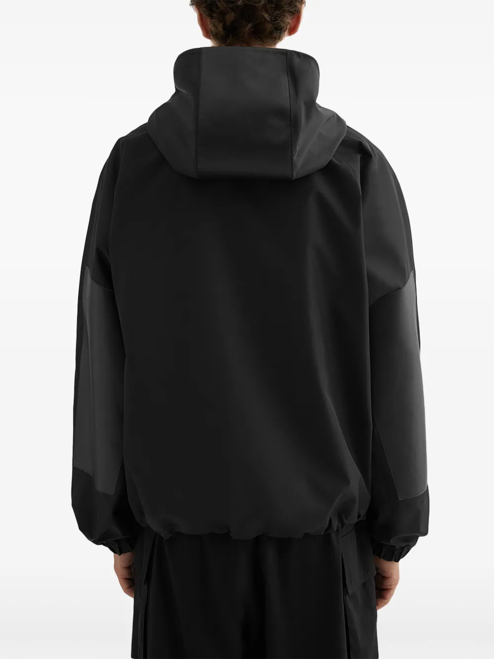 Jil Sander Parka met capuchon Zwart