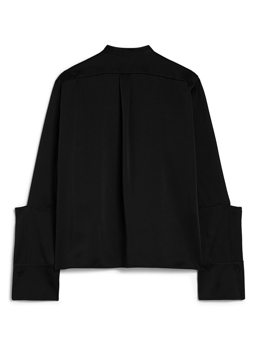 Jil Sander Blouse met verlaagde schouders Zwart