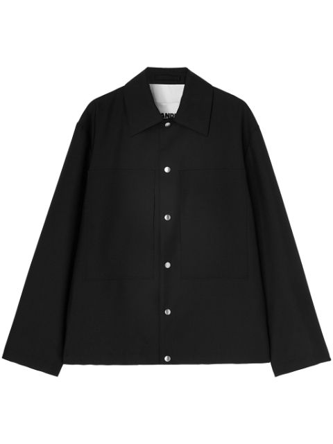 Jil Sander button fastening jacket