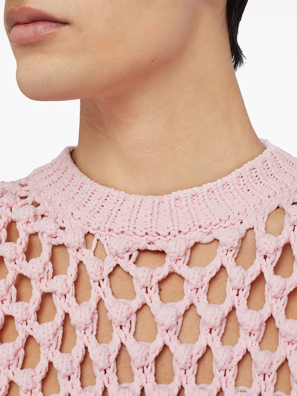 Jil Sander Trui met ronde hals Roze