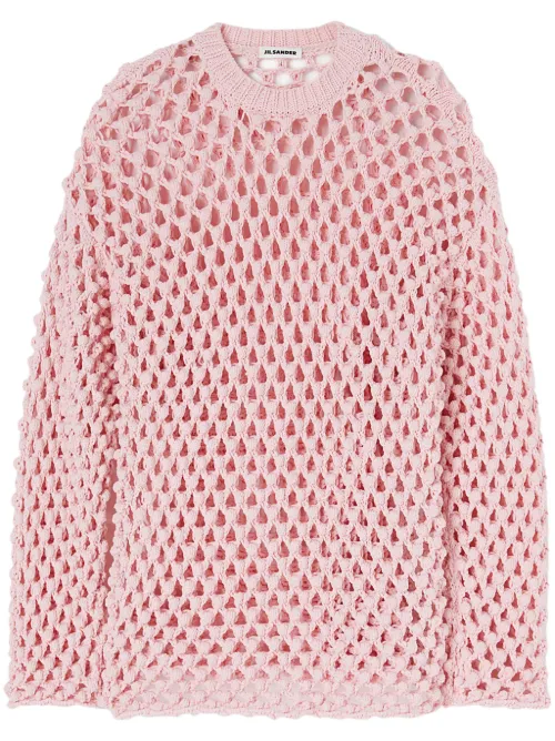 Jil Sander pull à col rond - Rose - Jil Sander - Modalova