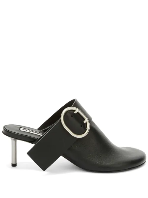 Jil Sander mules à boucle - Noir - Jil Sander - Modalova