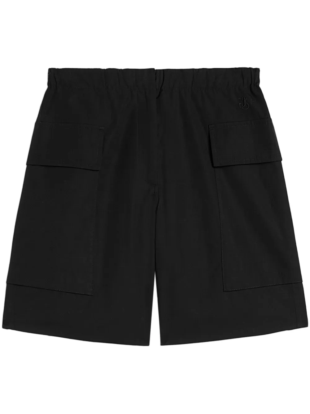 Jil Sander Katoenen shorts Zwart