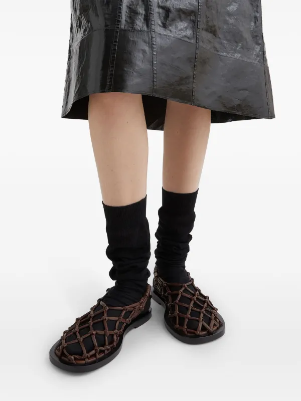 Sharp Wool Serge Trouser in Black – SVRN
