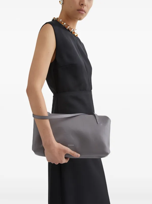 Jil Sander Medium Goji Pillow Tote Bag | Grey | FARFETCH CA